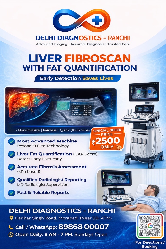 Liver Fibroscan Resona i9 Elite Delhi Diagnostics Ranchi